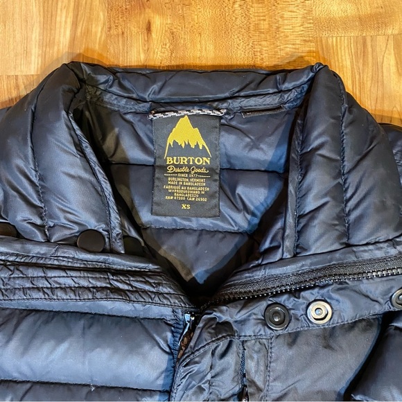 Burton Men’s Packable Down Puffer Jacket Size XS - Picture 2 of 12